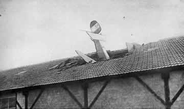 Plane crashed into the roof of a bakery