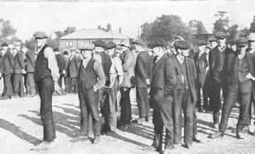 British recruits at Aldershot